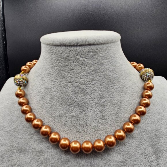 Heidi Daus Magnetic Gold Pearl Jewelry Set - Picture 9 of 16